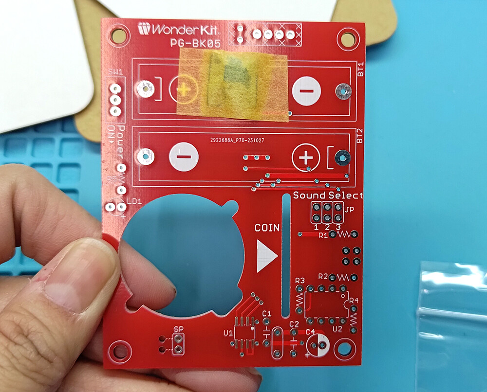 電工女子、WonderKitで工作します！(第37弾:音が鳴る貯金箱Lite