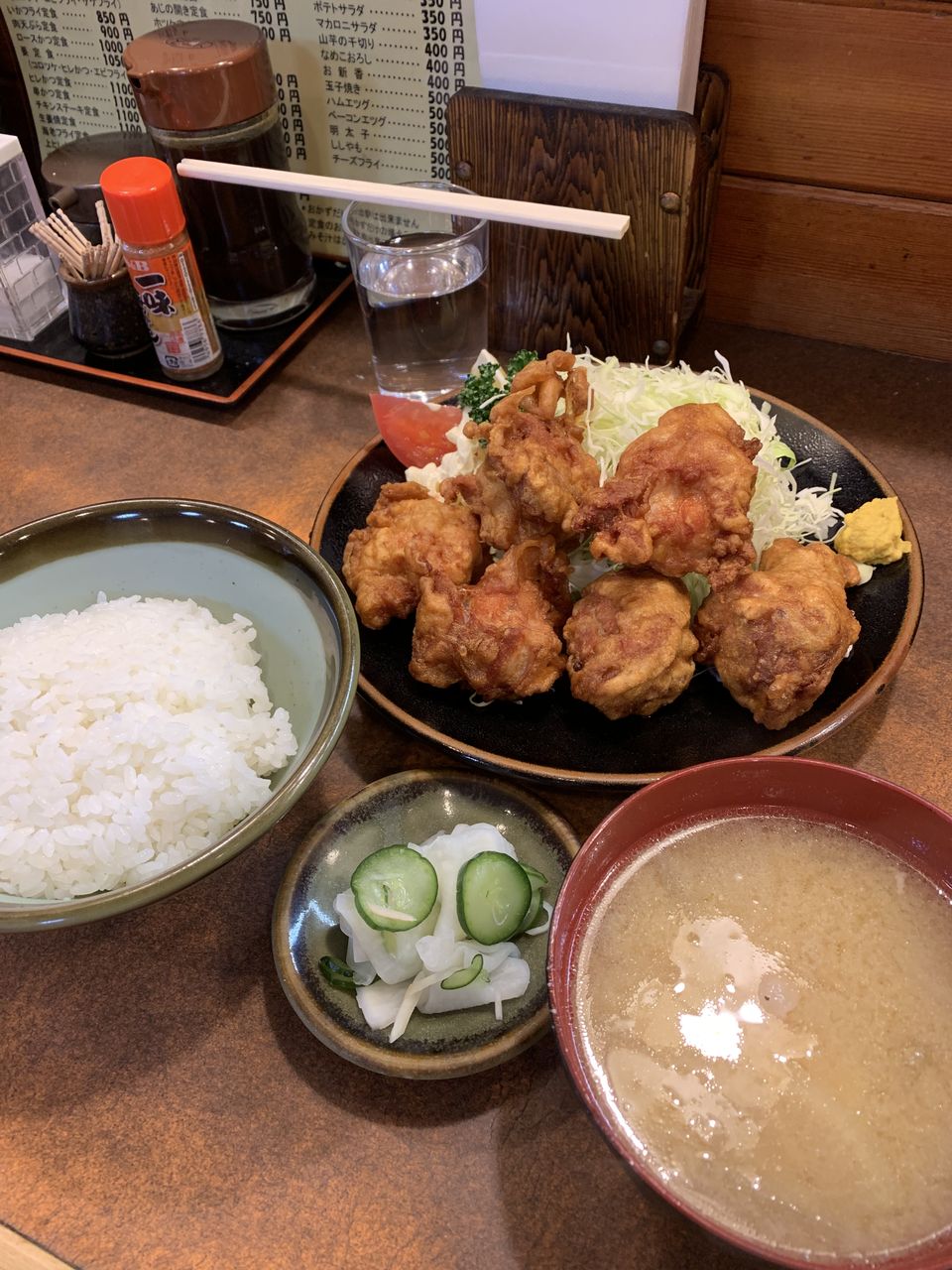 とんかつ要 世田谷通 唐揚定食 イレブンフーズの日記 とんかつ要 世田谷通 唐揚定食 イレブンフーズの日記
