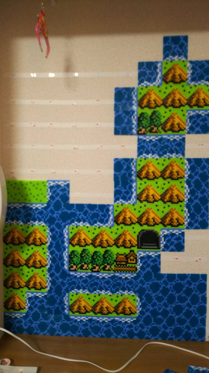 ドラクエ のジパングをリアルに作る 後編 アイロンビーズのとりこ ドラクエ のジパングをリアルに作る 後編 アイロンビーズのとりこ