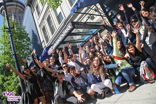 infront of VGC & graduates