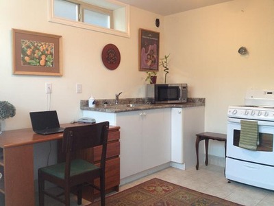 Kitchen and Living room