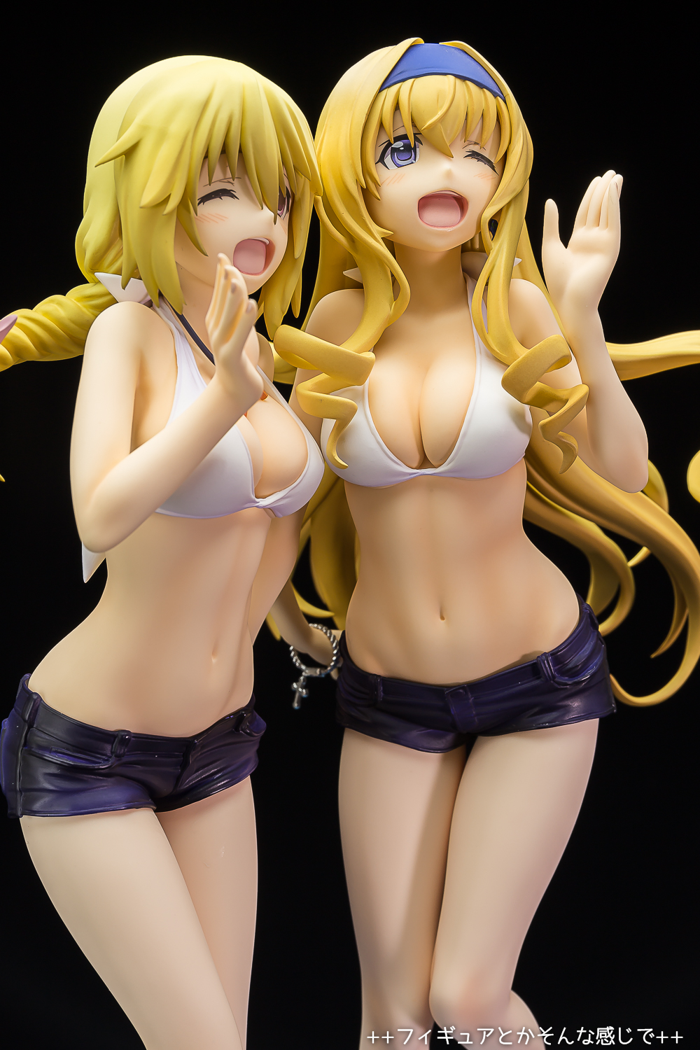 IS〈インフィニット・ストラトス〉 シャルロット＆セシリア 水着