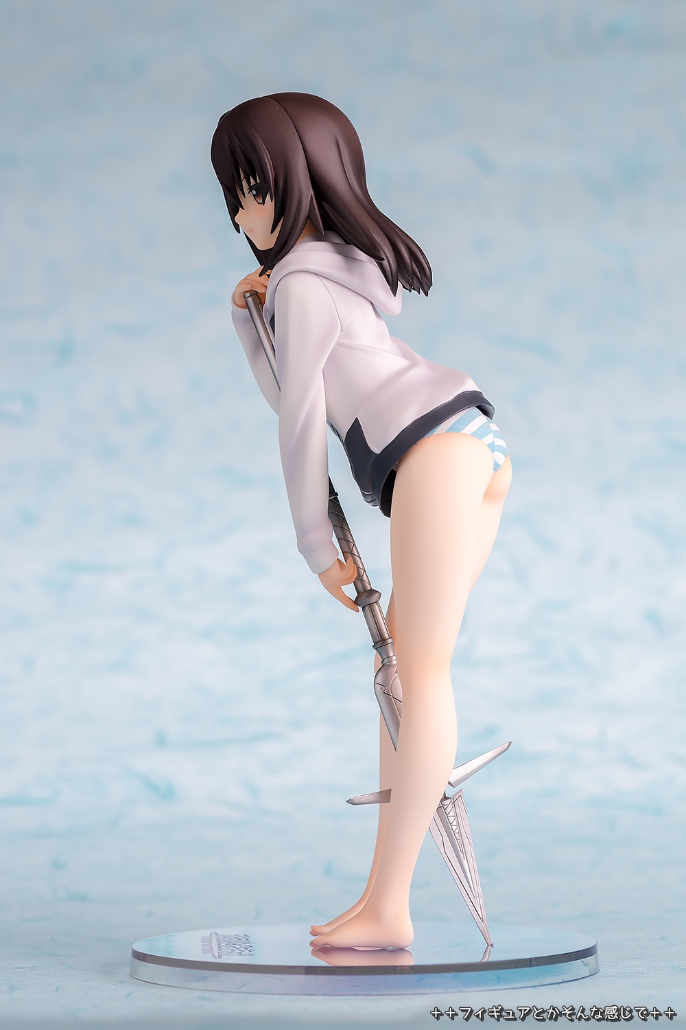 アルター ストライク・ザ・ブラッド 姫柊雪菜 1/8スケール フィギュア+おまけ 中古】(本体B+/箱B)ストライク・ザ・ブラッド 姫柊雪菜 1/8 完成