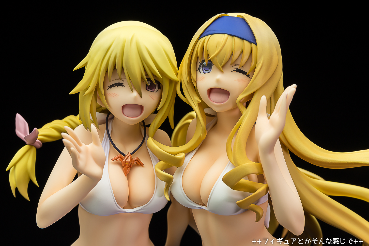 IS〈インフィニット・ストラトス〉 シャルロット&セシリア 水着 IS〈インフィニット・ストラトス〉 シャルロット&セシリア 水着