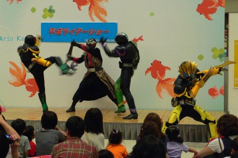 20120429 平成ライダーショー 戦い