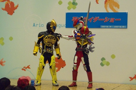 20120429 平成ライダーショー電王とラトラータ