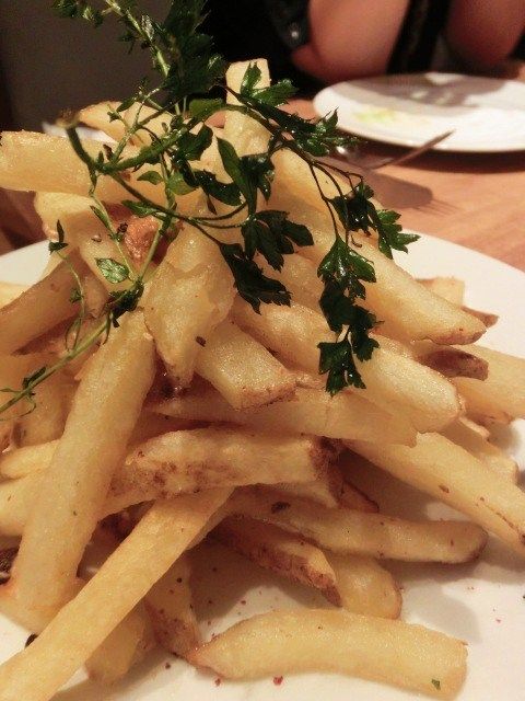 鴨脂であげたpotato
