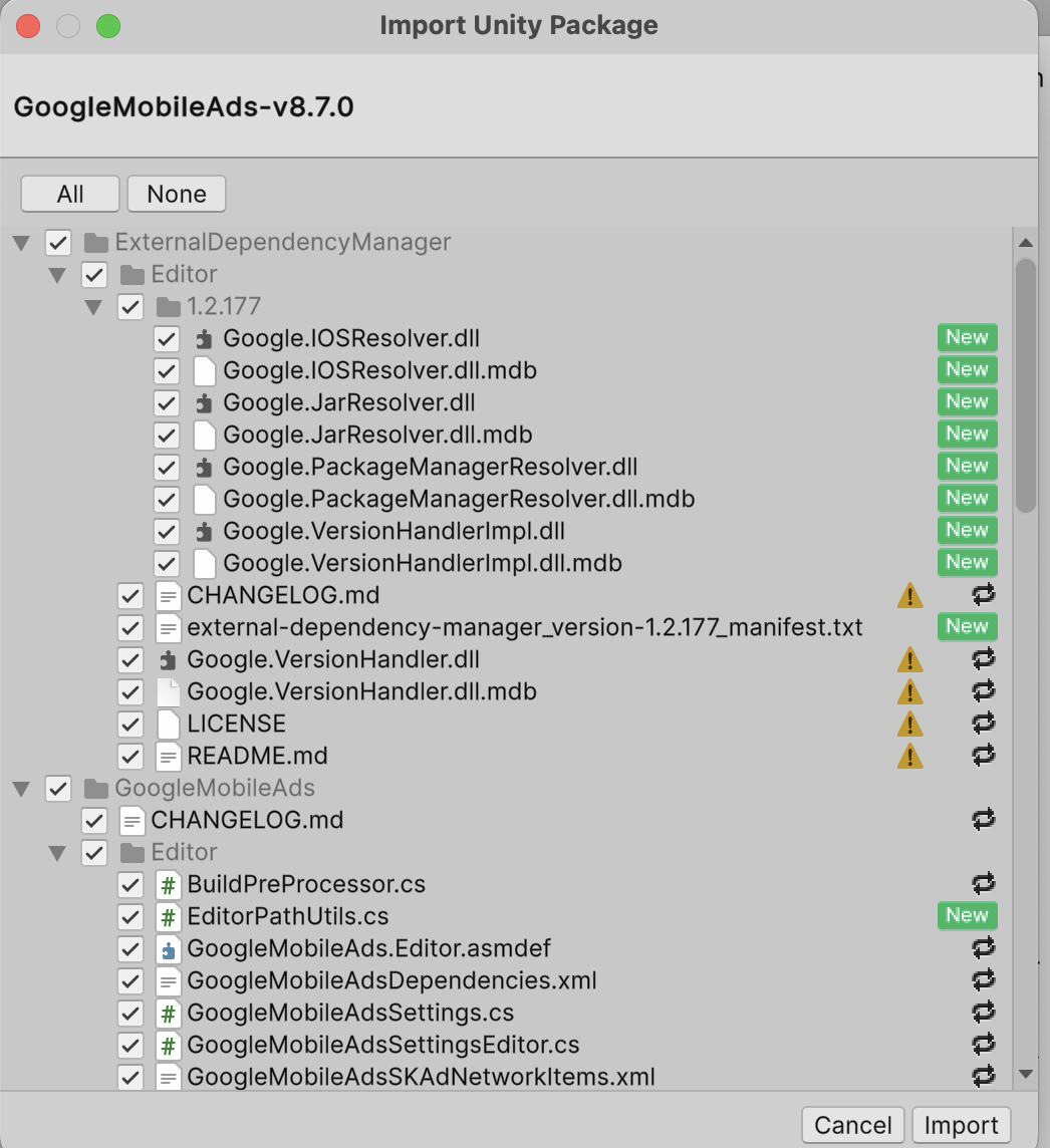 【Unity】GoogleMobileAds Unity Plugin v8.7アップデートに伴うエラー : アプリ開発エリの備忘録