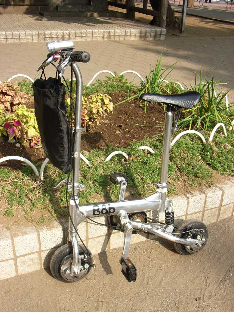 バックアンドバイク（bag&bike:B&b）の乗り心地・使い心地 : 電網春秋