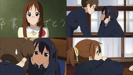 けいおん!!24話 心ここにあらずあずにゃん