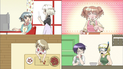 ひだまりスケッチほしみっつ12話 料理模様