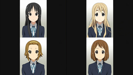 けいおん!!21話 4人の卒業写真