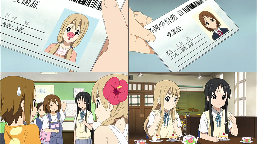 けいおん 14話 2nd新曲opとed登場 紬のボケとイチゴ騒動な 夏期講習 アニメレビューブログ アニろぐ