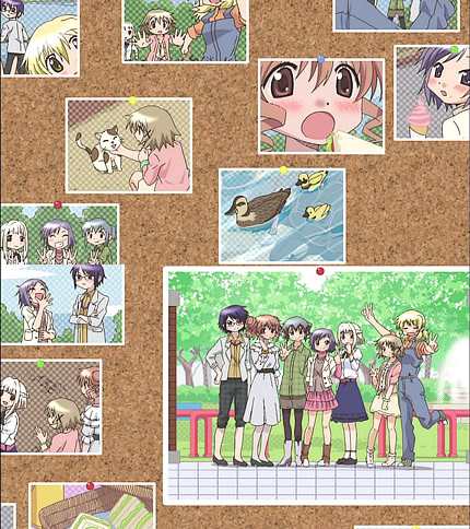 ひだまりスケッチほしみっつ7話 記念写真