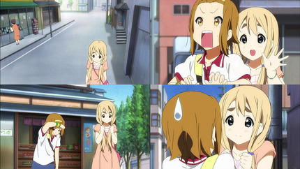 けいおん!!14話 紬の瞬間移動っぷり
