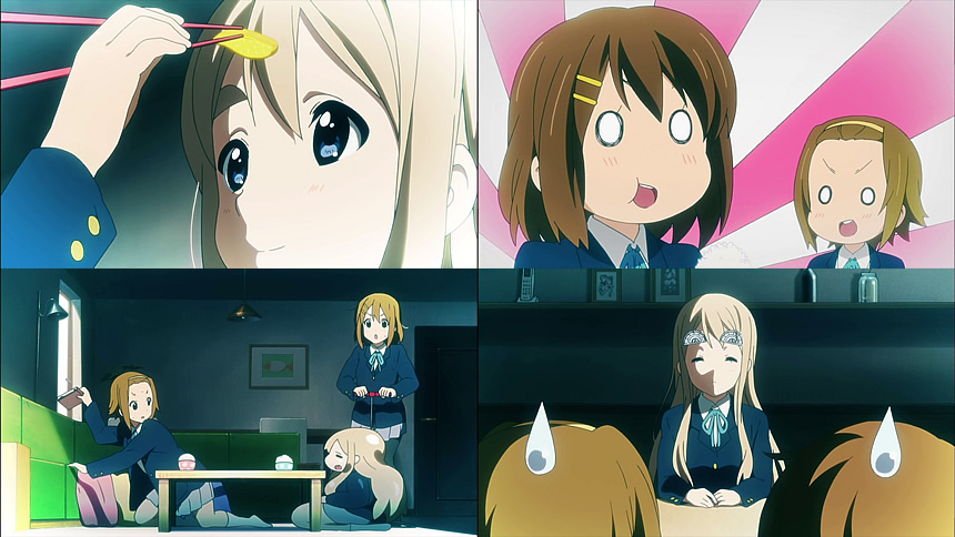 けいおん 14話 2nd新曲opとed登場 紬のボケとイチゴ騒動な 夏期講習 アニメレビューブログ アニろぐ