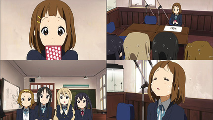 けいおん!!21話 やっちまった唯