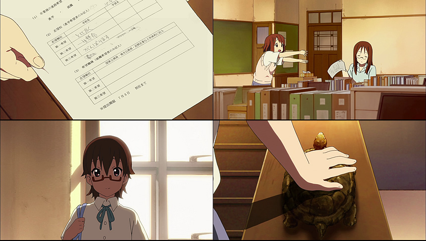 けいおん 8話 小学生の秋山澪が可愛いくて うさぎとかめ な進路調査 アニメレビューブログ アニろぐ けいおん 8話 小学生の秋山澪が可愛いくて うさぎとかめ な進路調査 アニメレビューブログ アニろぐ