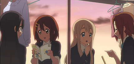 けいおん!!26話 楽しそうな4人