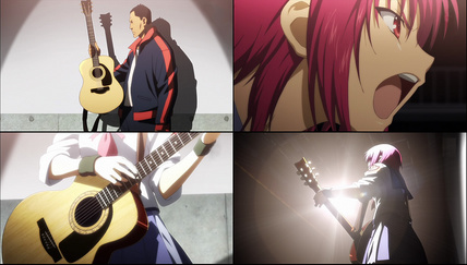 Angel Beats!3話 岩沢の新曲