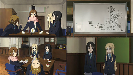 けいおん!!23話 放課後までの自由時間