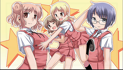 ひだまりスケッチほしみっつ9話 提供イラスト