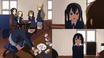 けいおん!!24話 最後の部室にて