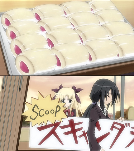 生徒会の一存10話 スキャンダラス焼き余る