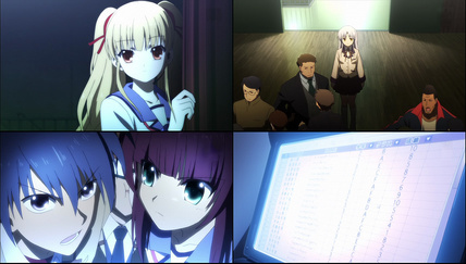 Angel Beats!3話 パスワード解析成功