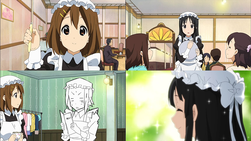 けいおん 18話 メイド服と あずにゃんの プッ と 澪の 恥ずかしい 主役 アニメレビューブログ アニろぐ けいおん 18話 メイド服と あずにゃんの プッ と 澪の 恥ずかしい 主役 アニメレビューブログ アニろぐ