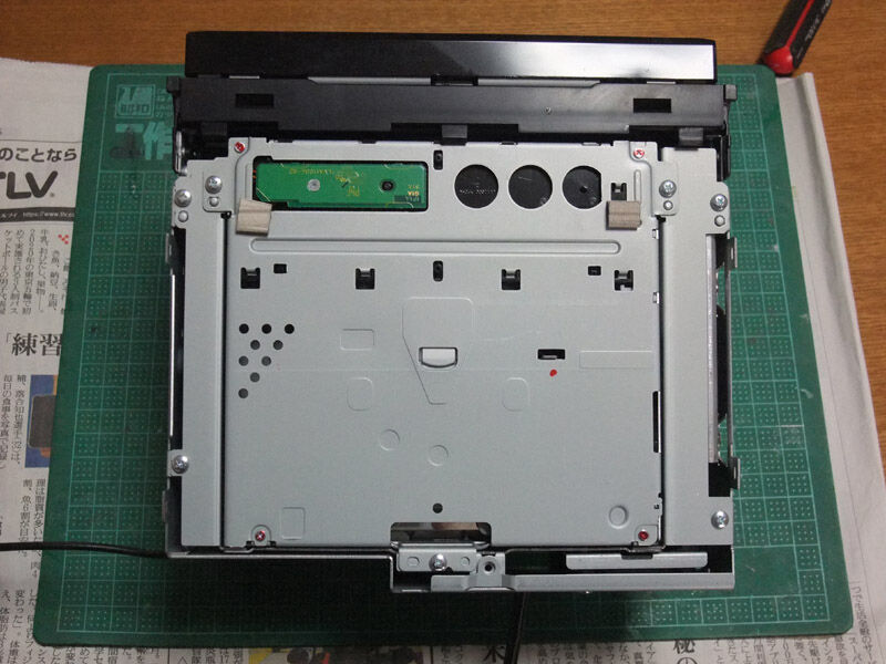 KENWOOD カーナビ MDV-L500 分解 : 笑夢のblog