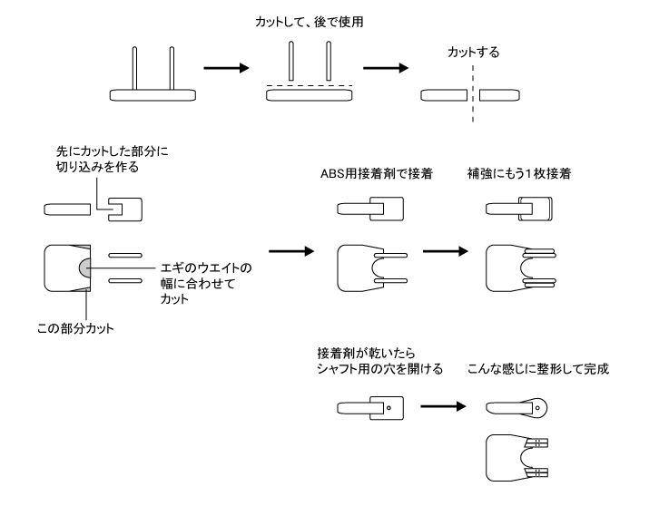 100均エギ 改造 笑夢のblog 100均エギ 改造 笑夢のblog