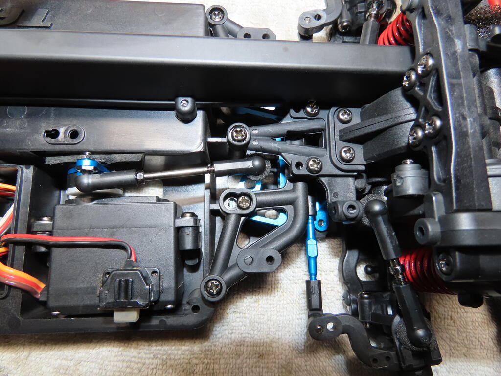 タミヤ RC XV－01 スバルXV OP.1451 アルミステアリングアーム