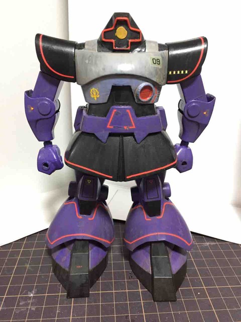 リアルタイプドムの製作 3 (つや消し、汚し)