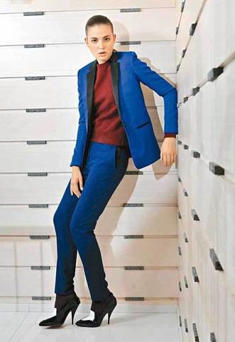 セリーヌ　celine エッグクロンビーコート　ネイビー セリーヌ)カシミヤ フィービー エッグクロンビー コート (CELINE