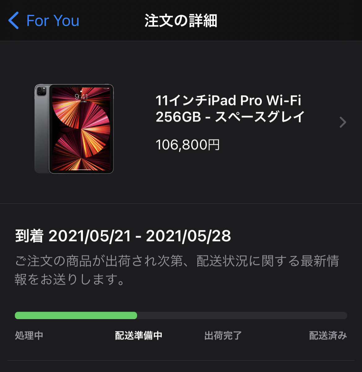 iMac と iPad 5 月 21 日の機能トライアド