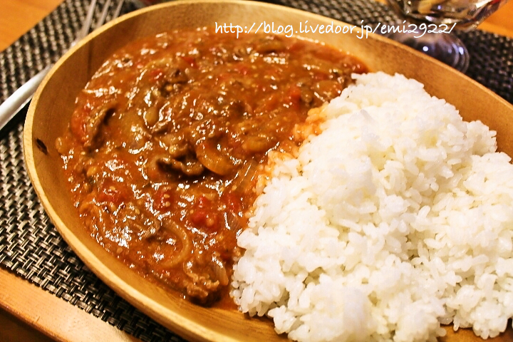 Costcoプルコギビーフdeハヤシライスの献立 美味しいごはん
