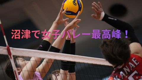【バレー】女子バレー最高峰の戦い！沼津でVリーグプレーオフ開催、市民無料招待