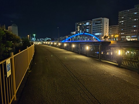 狩野川堤_夜01