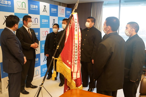加藤学園柔道部_市長表敬5
