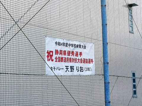 女子バレー天野選手