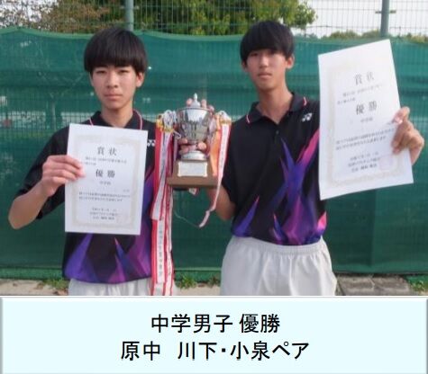 テニス男子個人優勝