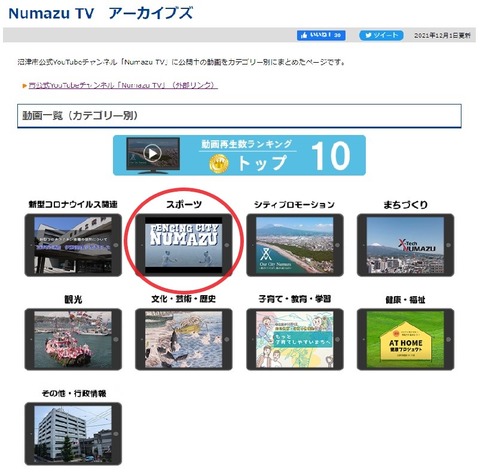 numazuTVアーカイブ