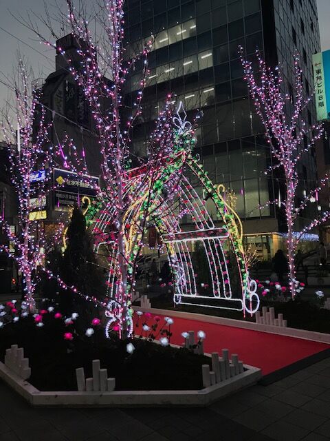 自由が丘のクリスマスツリー