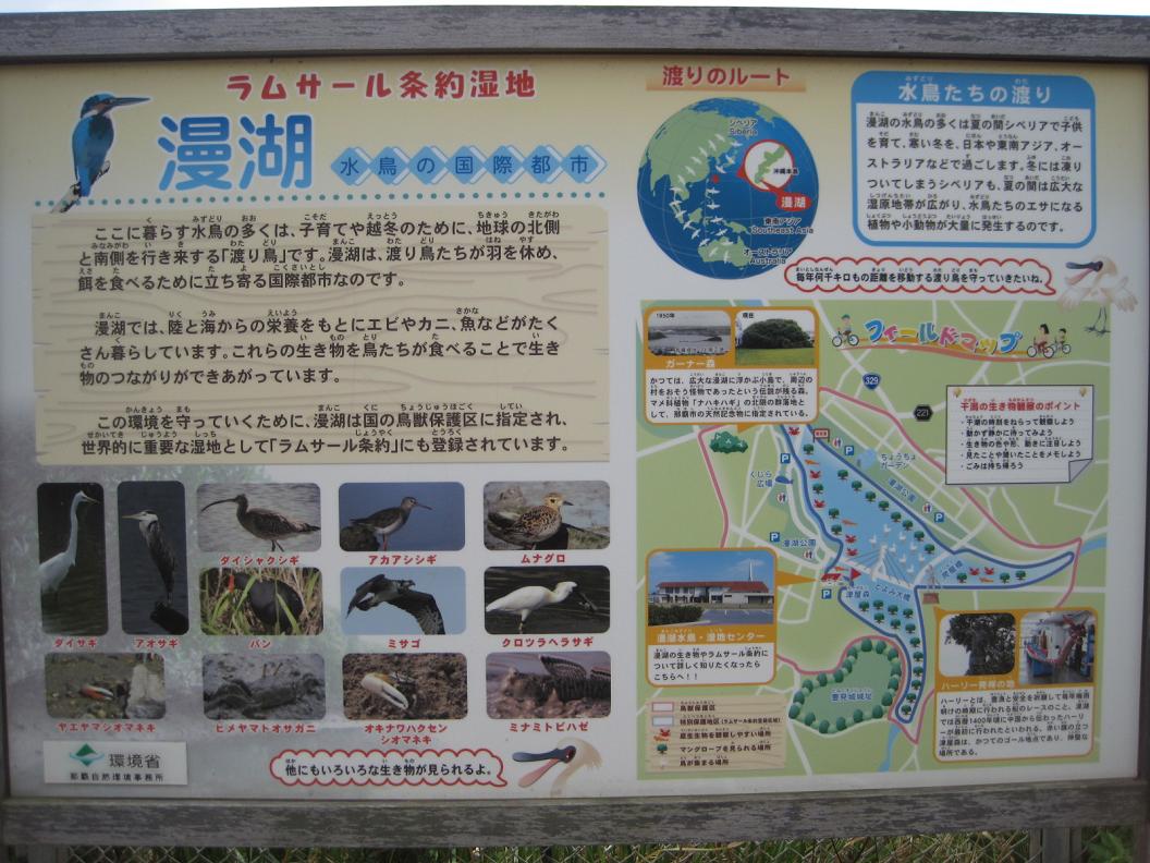 漫湖公園 まんここうえん えみんちゅ