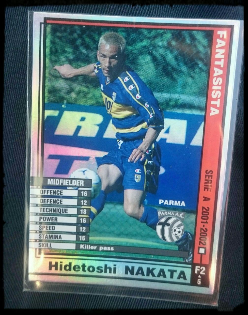 ⭐️貴重⭐️中田英寿 2001〜2002 WCCF カード ふか 1枚