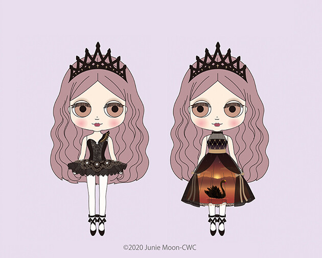ミディブライス オディールマジカルトリッキーアンドラブ のイラストが公開されました ブライスドール Kawaii雑貨 エムコロン 公式ブログ Blythe Top Shop