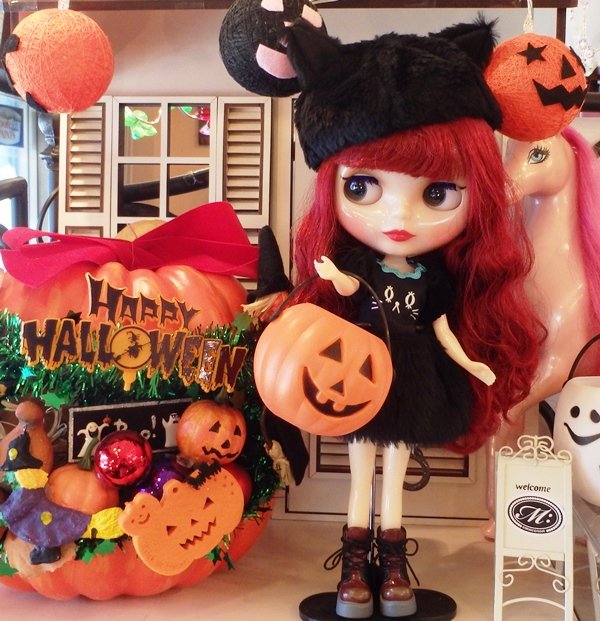 ハロウィンの写真ブース出来ました～～♡ブライスドール♡ : ブライス