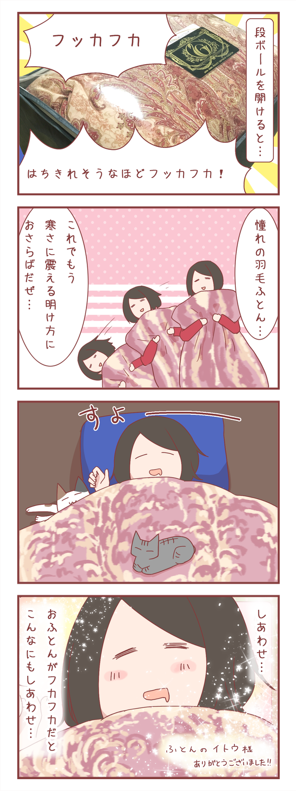 15年ぶりに羽毛布団を使ってみた結果、大事なことを思い出した