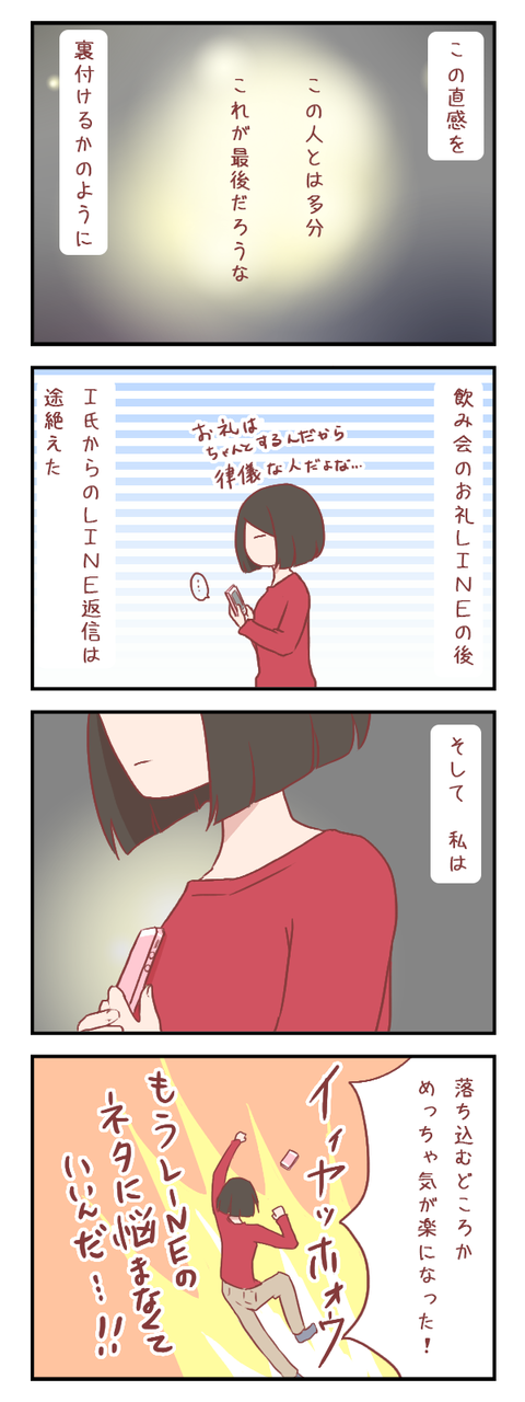 いつの間にかすっかり息苦しくなっていた（婚活編）【ろぐ６６９】